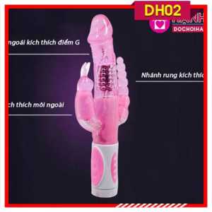 Dương vật giả 3 nhánh kích thích nữ giới